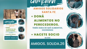 SUMATE A LA CAMPAÑA 2026 DE AMIGOS SOLIDARIOS