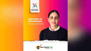 NADIA ROMERO ES DIRECTORA DE DISCAPACIDAD